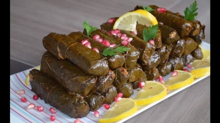 ورق العنب بدبس الرمان 